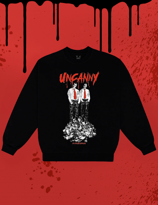 Uncanny Pile Crewneck